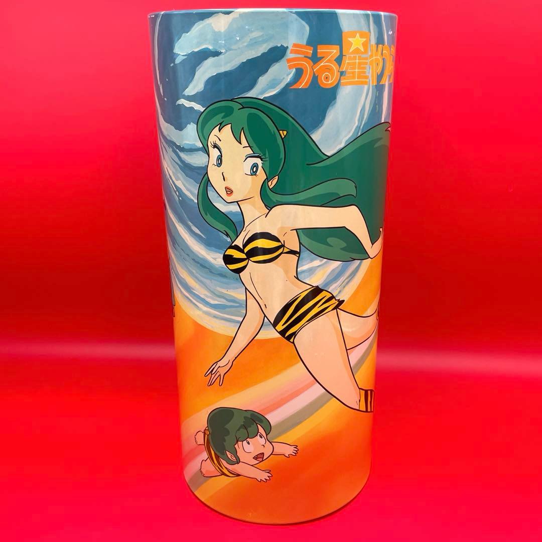 希少★激レア★ うる星やつら ★アニメ★ごみ箱　当時物　昭和レトロ　ブリキ製