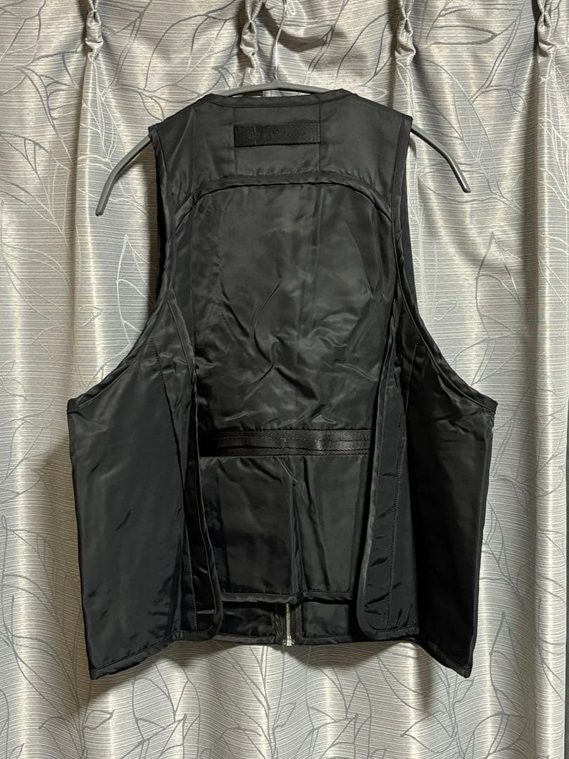 人気 1017 ALYX 9SM アリクス ナイロン ジップ ベスト S 黒