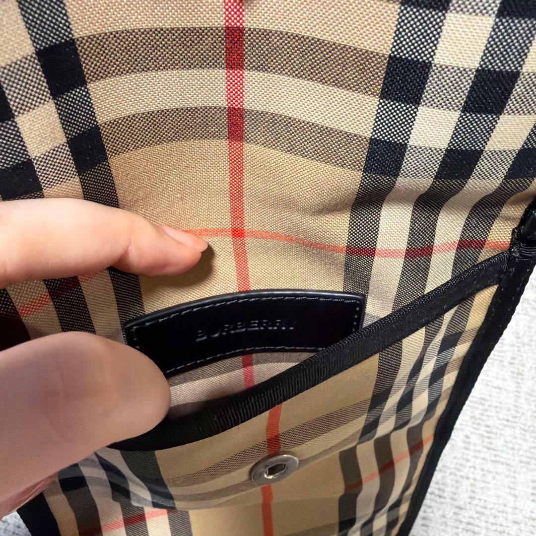 【美品】Burberry サコッシュ