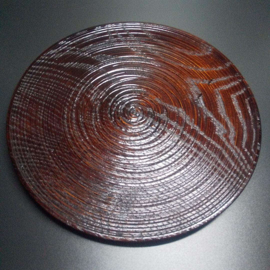 【 未使用・新品 】二代目 村瀬治兵衛 作 沢栗 お盆 漆器 茶道具