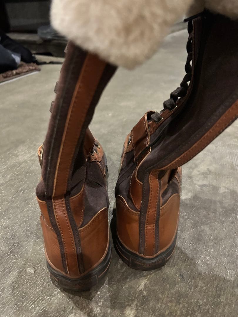 【極稀少】コンバース オールスター ロングブーツ 裏ボア サイドジップ 廃盤品