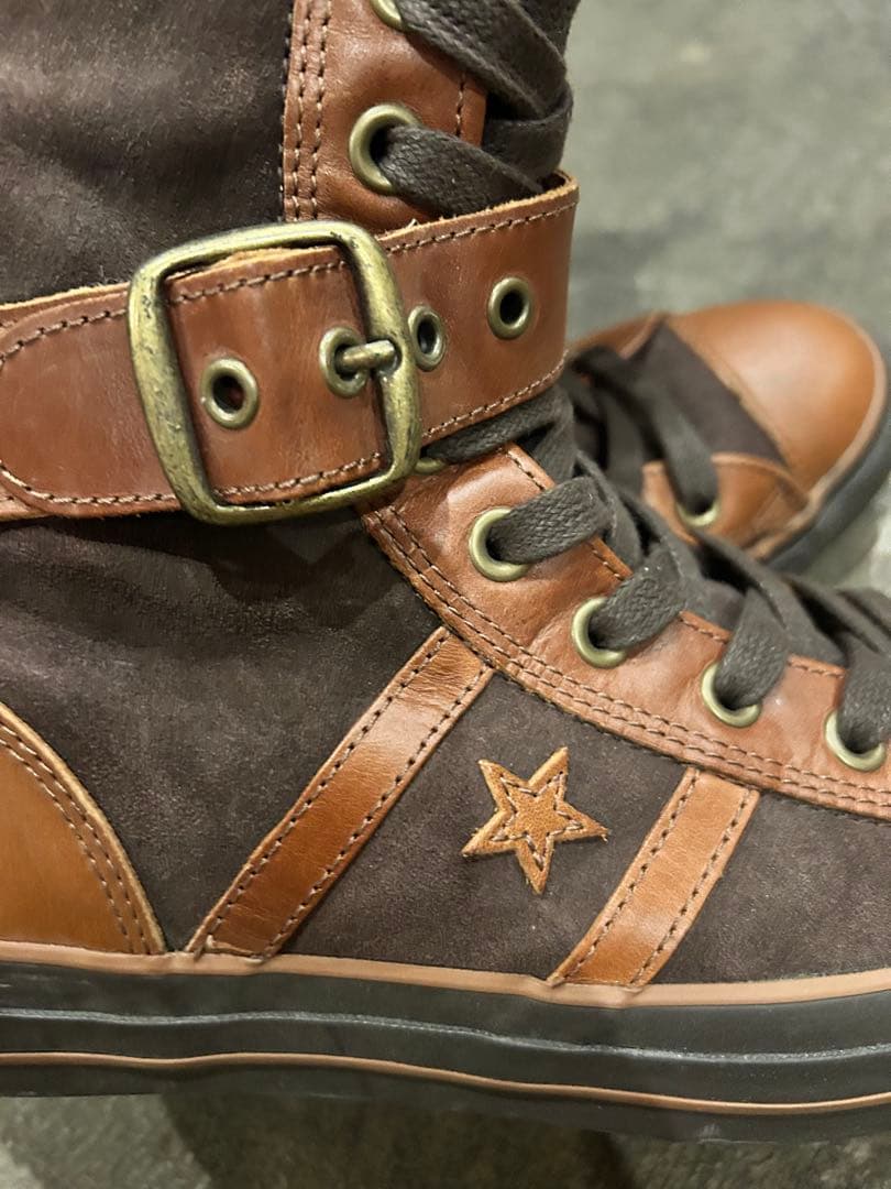 【極稀少】コンバース オールスター ロングブーツ 裏ボア サイドジップ 廃盤品