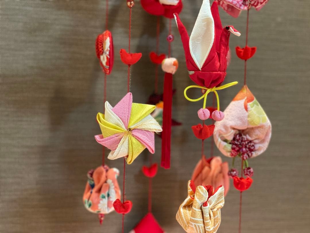 可愛いつるし雛No.116 ひな人形・桃の節句・初節句飾り・さげもんつるし飾り