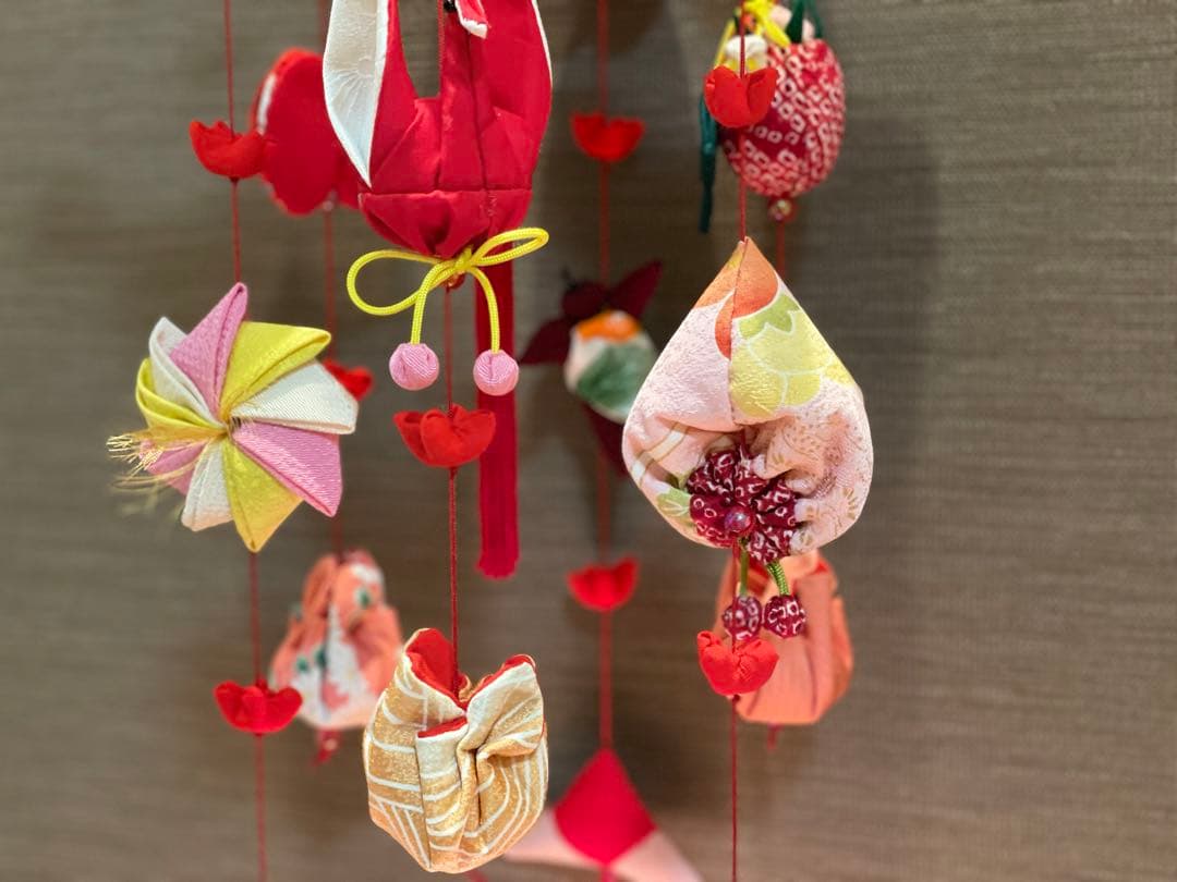 可愛いつるし雛No.116 ひな人形・桃の節句・初節句飾り・さげもんつるし飾り