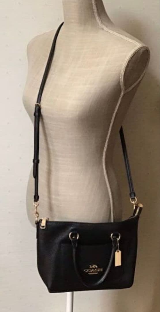 COACH コーチ ショルダーバッグ ◆ ミニ　エマ　サッチェル　F31466
