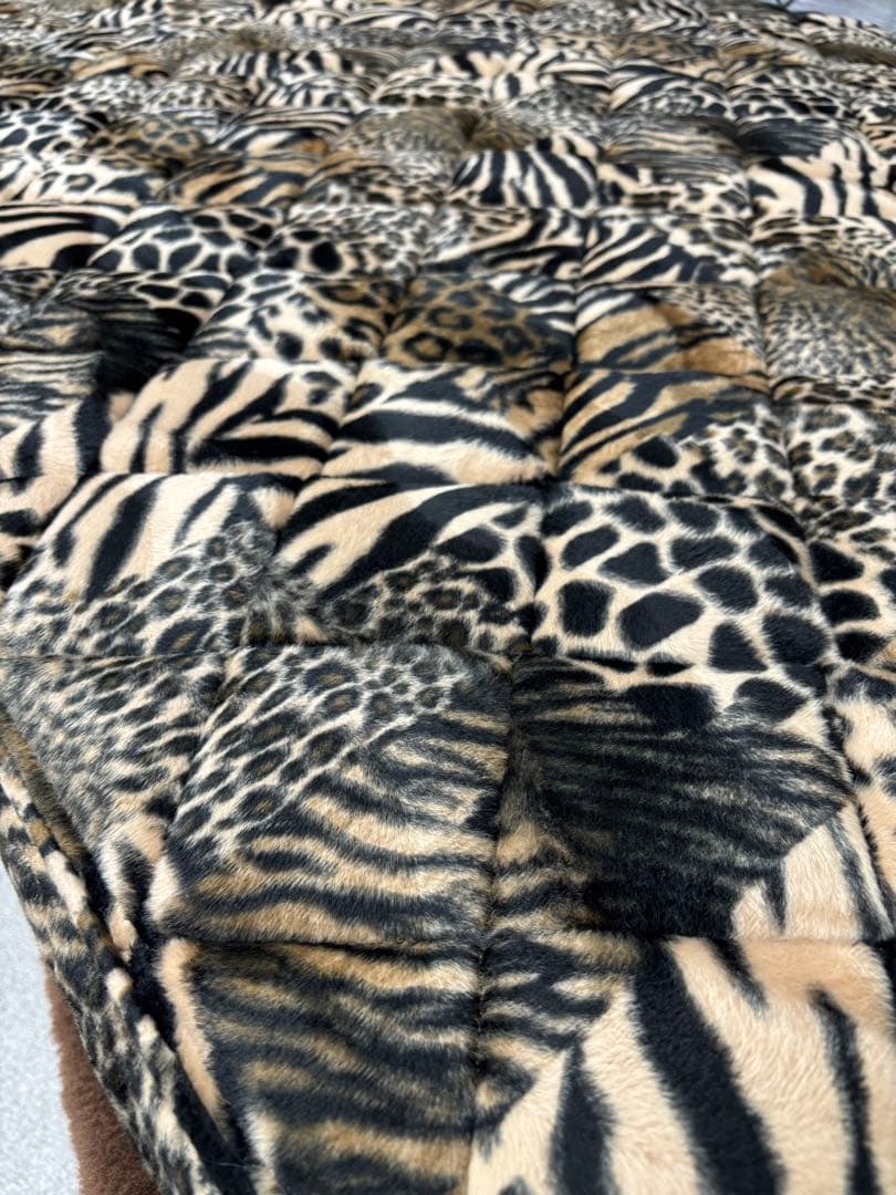 フランスベッド 豹柄(ヒョウ柄) ベッドマットレスM(日本製) 美品　送料込