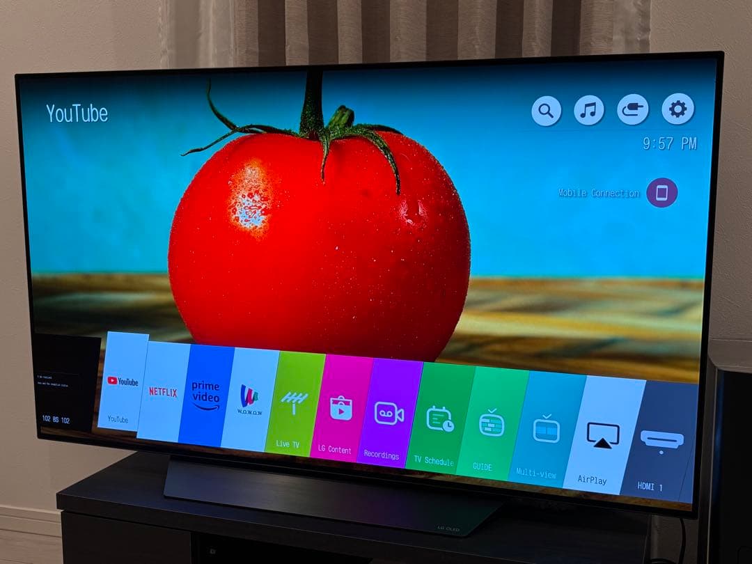 【仙台市 引取り限定】LG OLED 55インチテレビ OLED55B8PJA