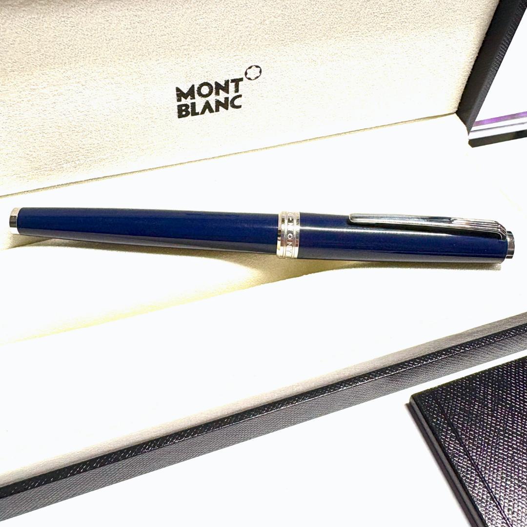 233.モンブラン　PIX　RB　ネイビー/Pt　MB114809　美品　希少品