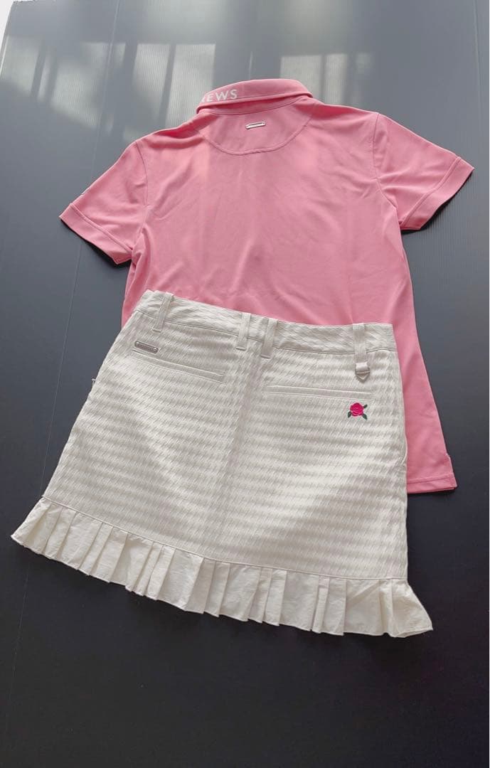 セントアンドリュース　③点セット　ポロシャツ　スカート　ニーハイ