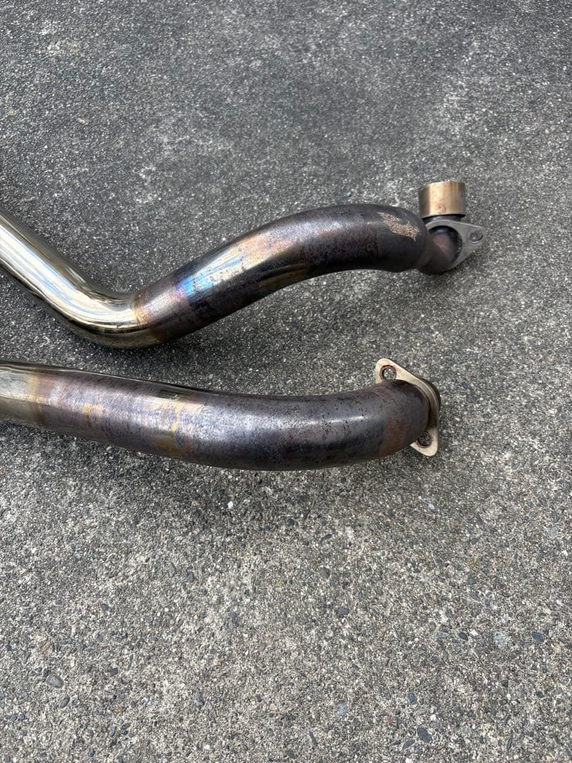 ドラックスター400 スラッシュカットマフラー