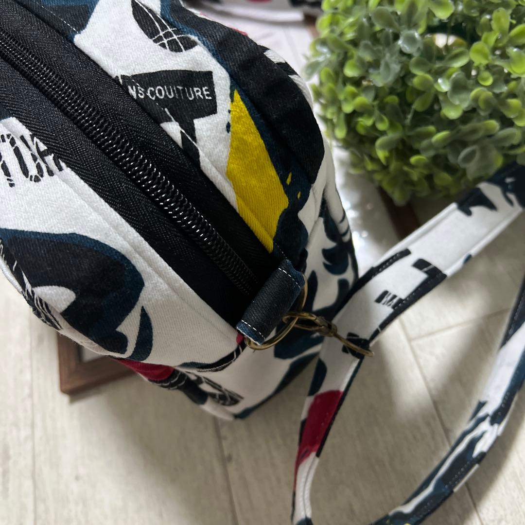 ショルダーバッグ　デニムリメイク　ハンドメイド