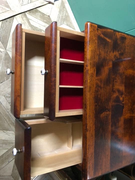 ドレッサー 鏡台 アンティーク インテリア ビンテージ 薔薇 ローズ