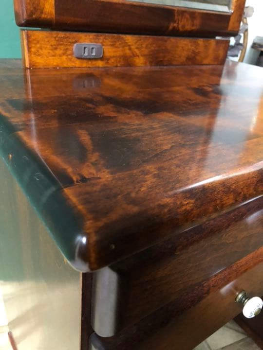 ドレッサー 鏡台 アンティーク インテリア ビンテージ 薔薇 ローズ