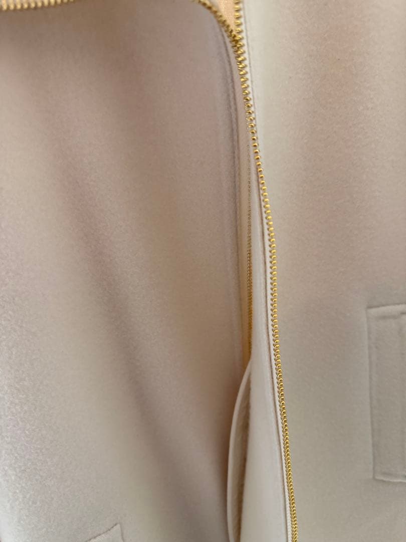 値下　ウールリバー スタンドカラーコート　サイズ32