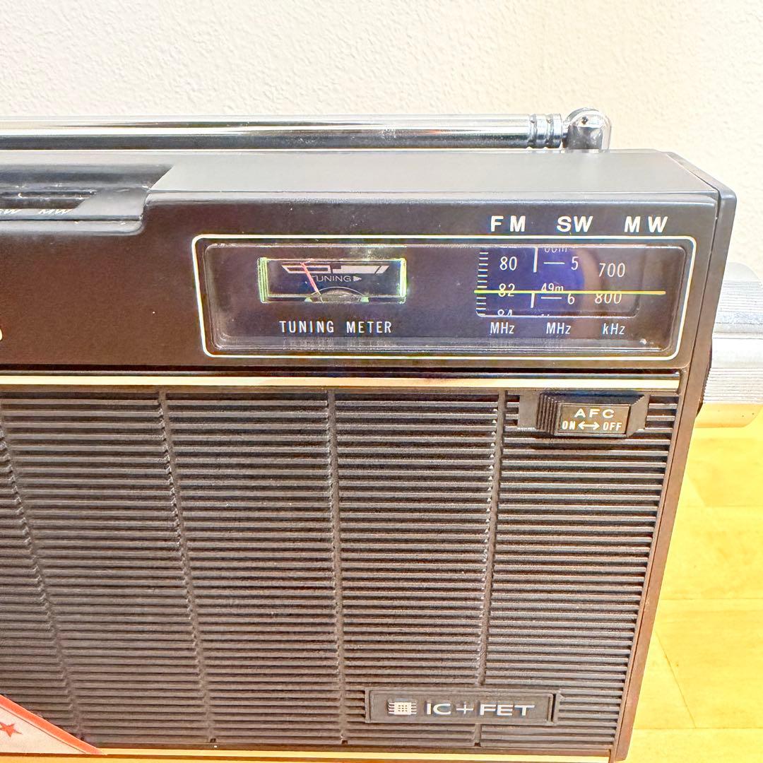 【希少未使用】SONY ICF-110Bラジオ FM/SW/MW ソニー