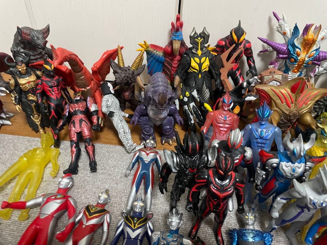ウルトラマンシリーズ ゴジラシリーズ　ソフビ　フィギュア　まとめ売り