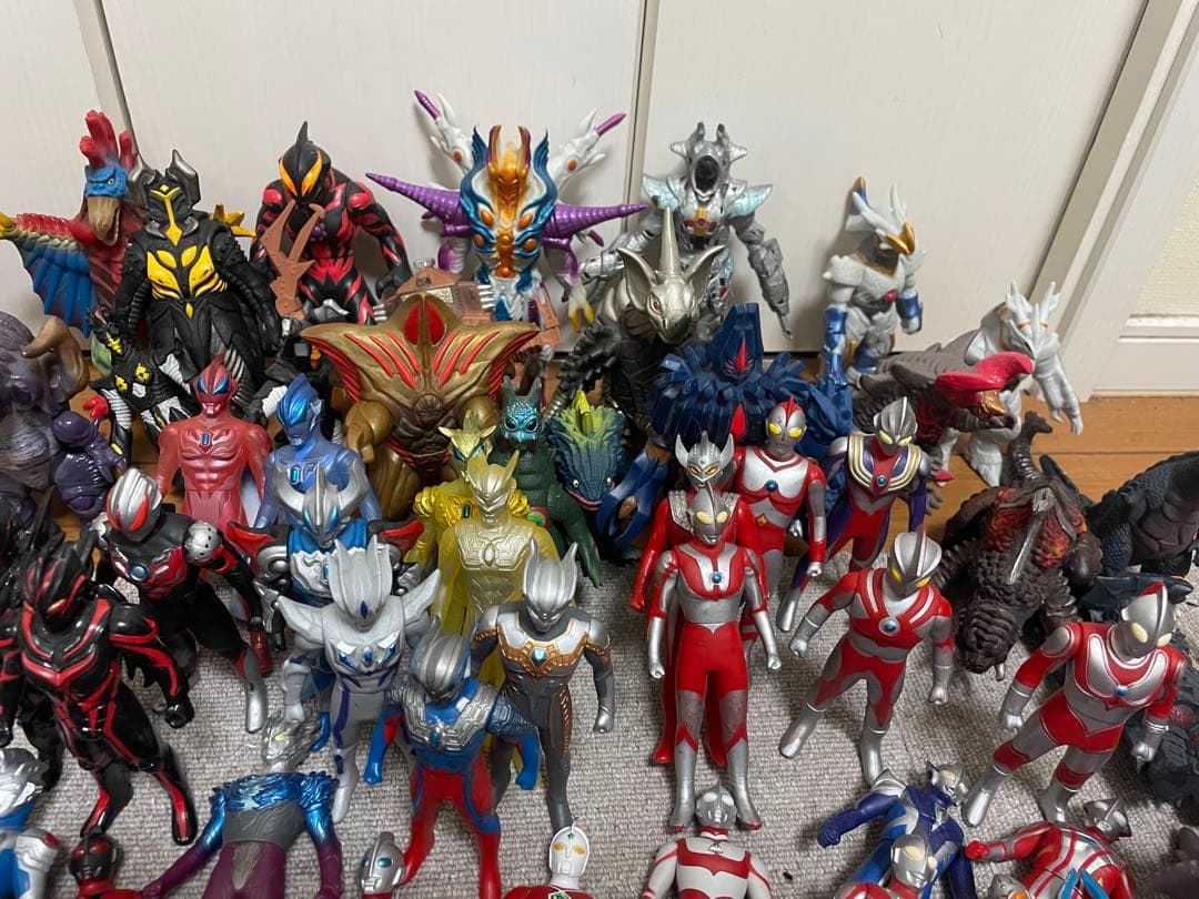 ウルトラマンシリーズ ゴジラシリーズ　ソフビ　フィギュア　まとめ売り