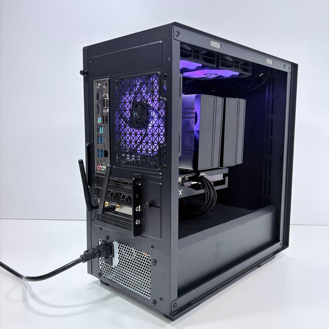 美品 自作ゲーミングPC Ryzen7 5700X RTX4060 色変可LED