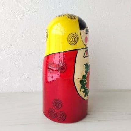 新品　ロシア　セミョーノフ　数遊びマト　15cmマト1体　ベビーマト10体