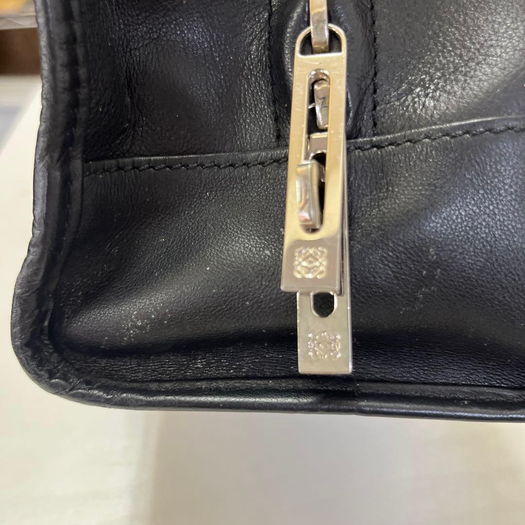 LOEWE DIN AMAZONA ハンドバック　ブラック