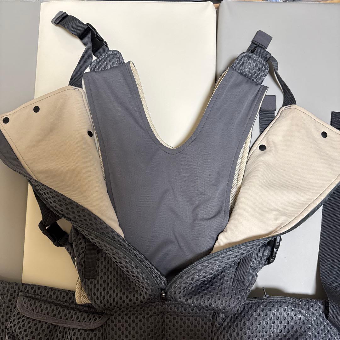 べべスワン 抱っこ紐 シルバーグレー