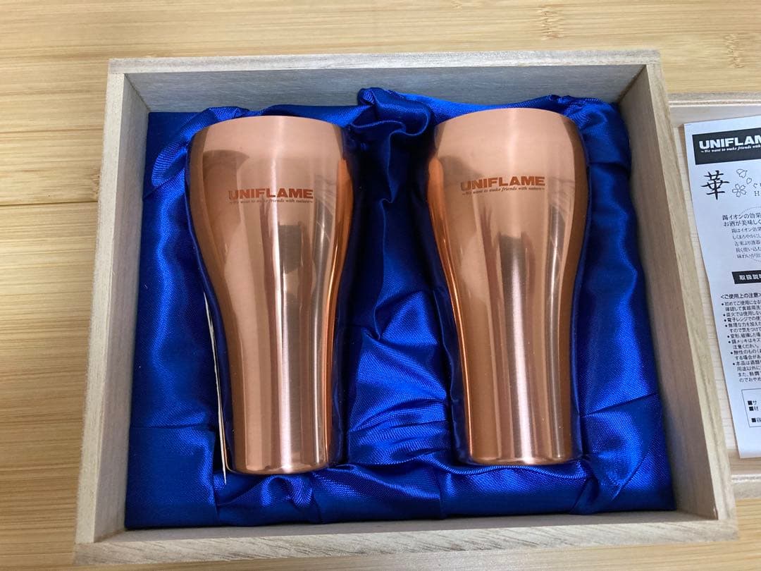 【新品・未使用】ユニフレームぐいのみ華シリーズ