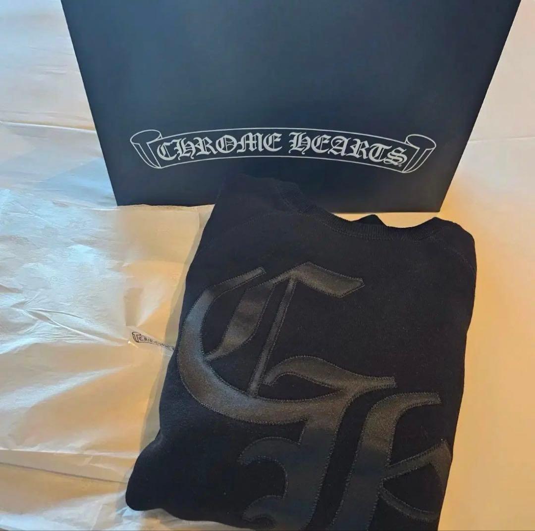 CHROME HEARTS ブラック スウェット