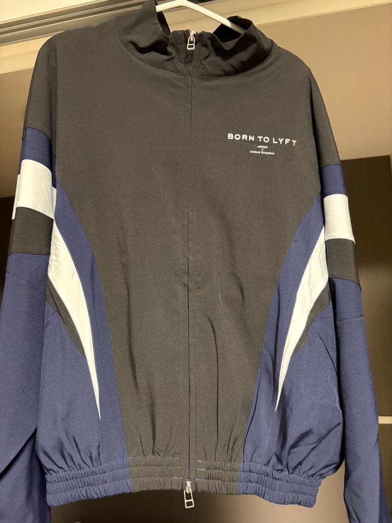 LYFT 2LINE OVERSIZE TRACK JACKET V2 ネイビー