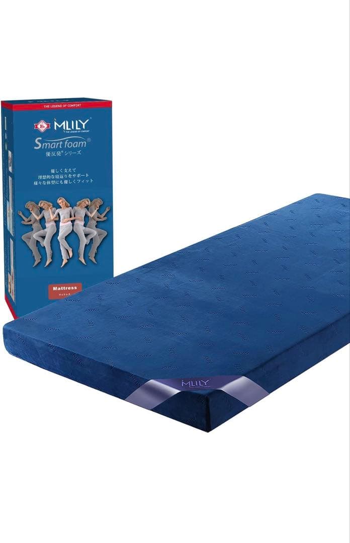 エムリリー 優反発 マットレス セミシングル 厚さ11cm