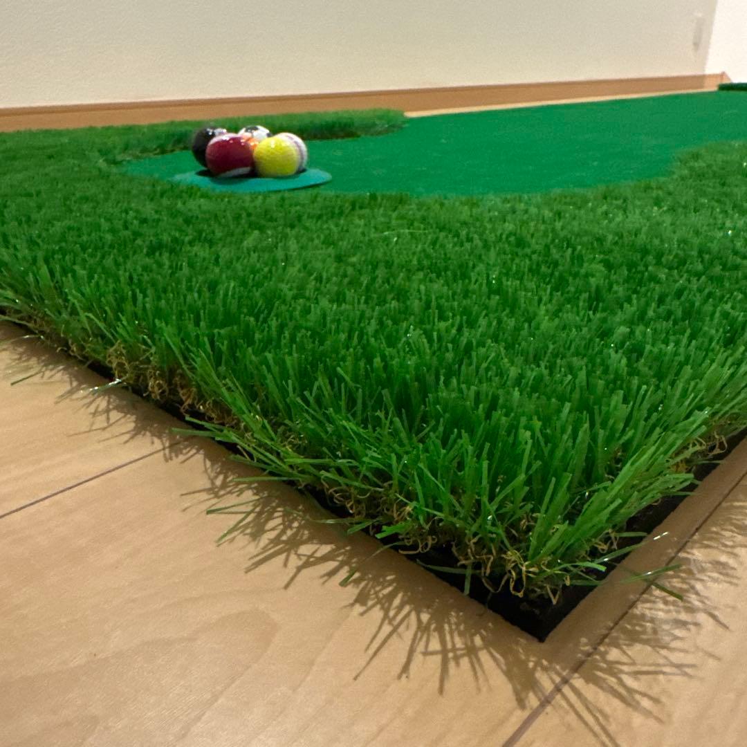 ゴルフ練習マット 人工芝 ボール付き