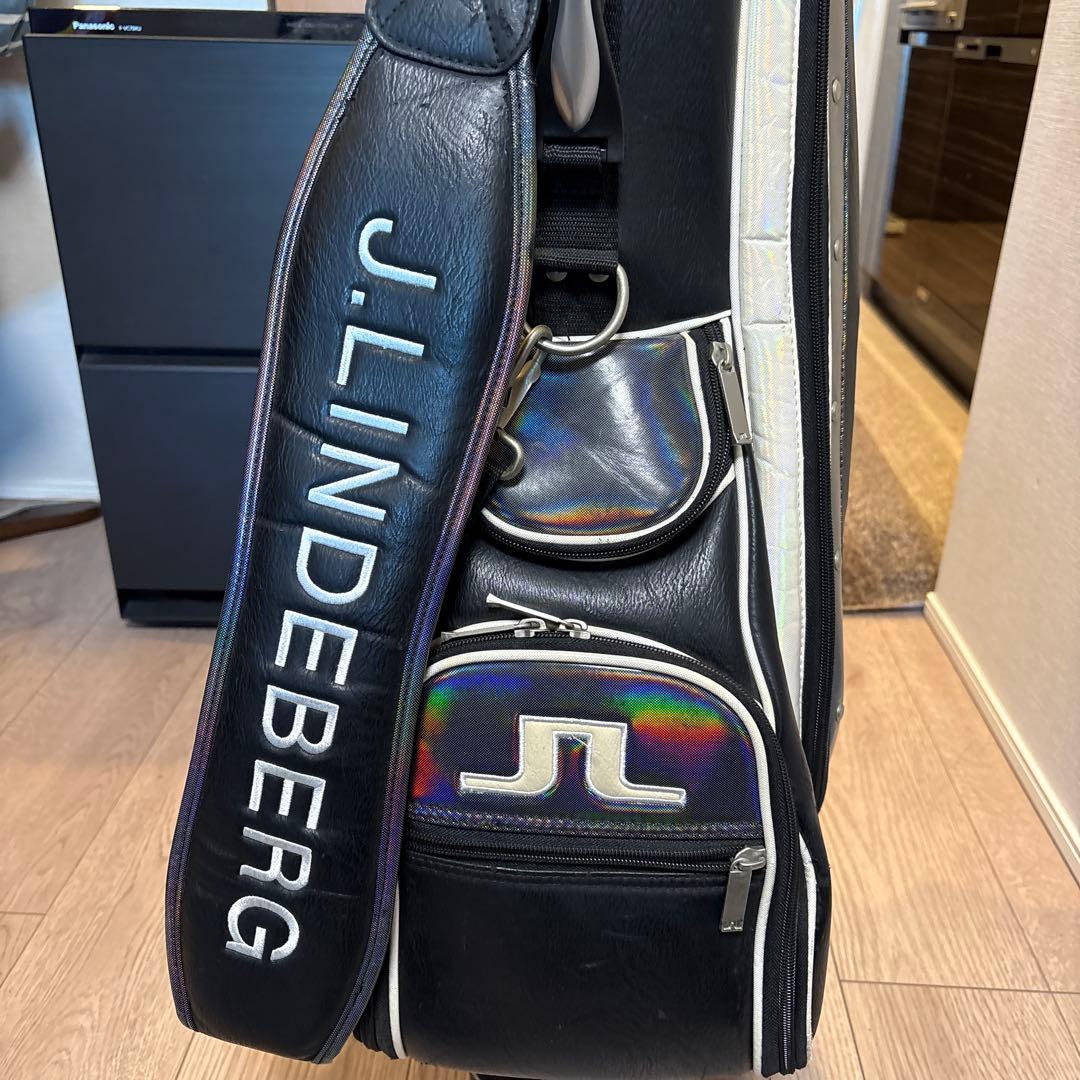 J.Lindeberg キャディバッグ ブラック/クラブ11本セット