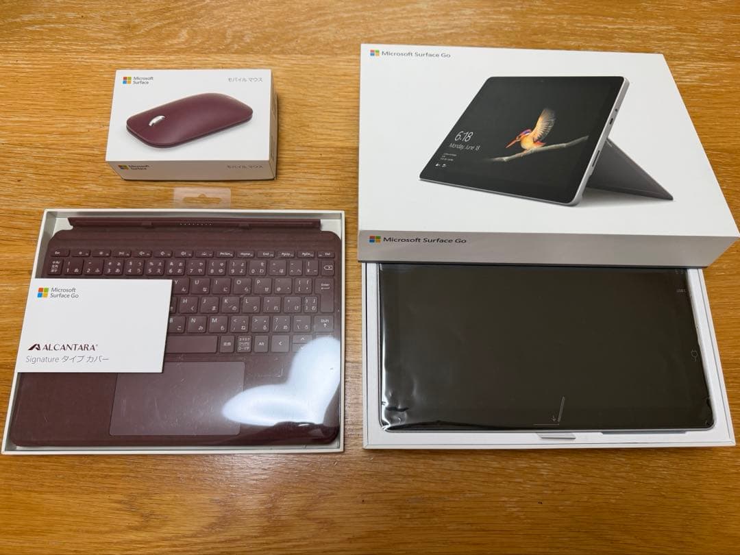Surface Go 第一世代（タイプカバーモバイルマウス付き）