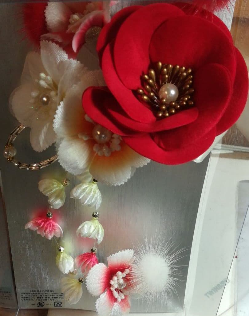 成人式の髪飾り