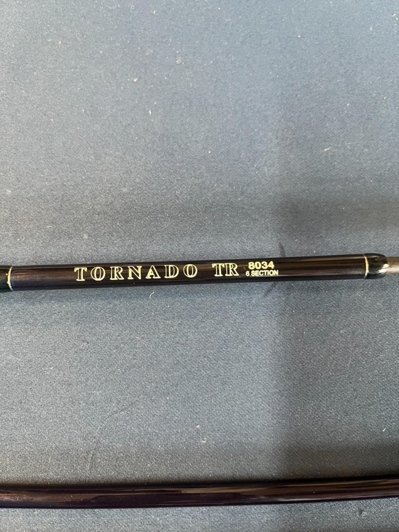 トルネード8034ー6　フライロッド　フライフィッシング　フライライン
