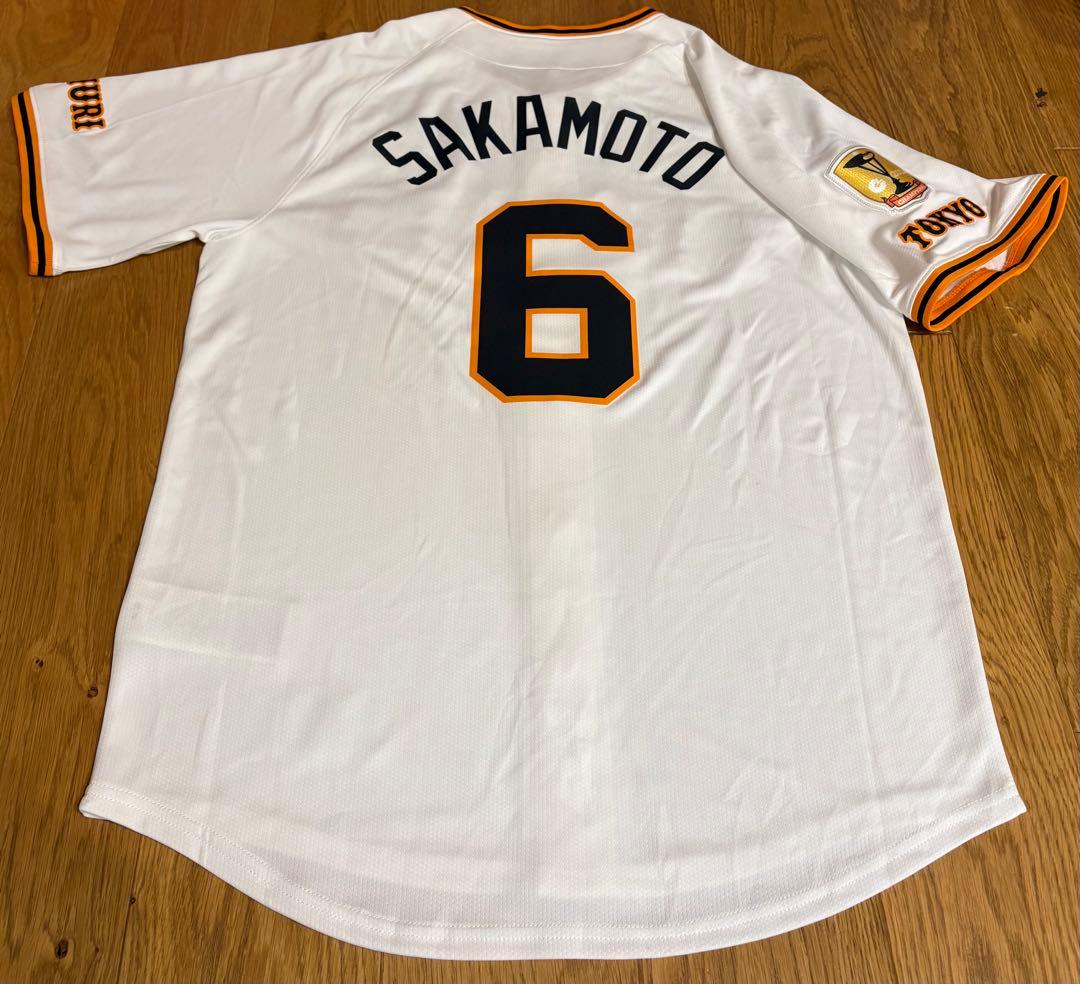 【優勝エンブレム付き】坂本勇人　ユニフォーム　読売ジャイアンツ