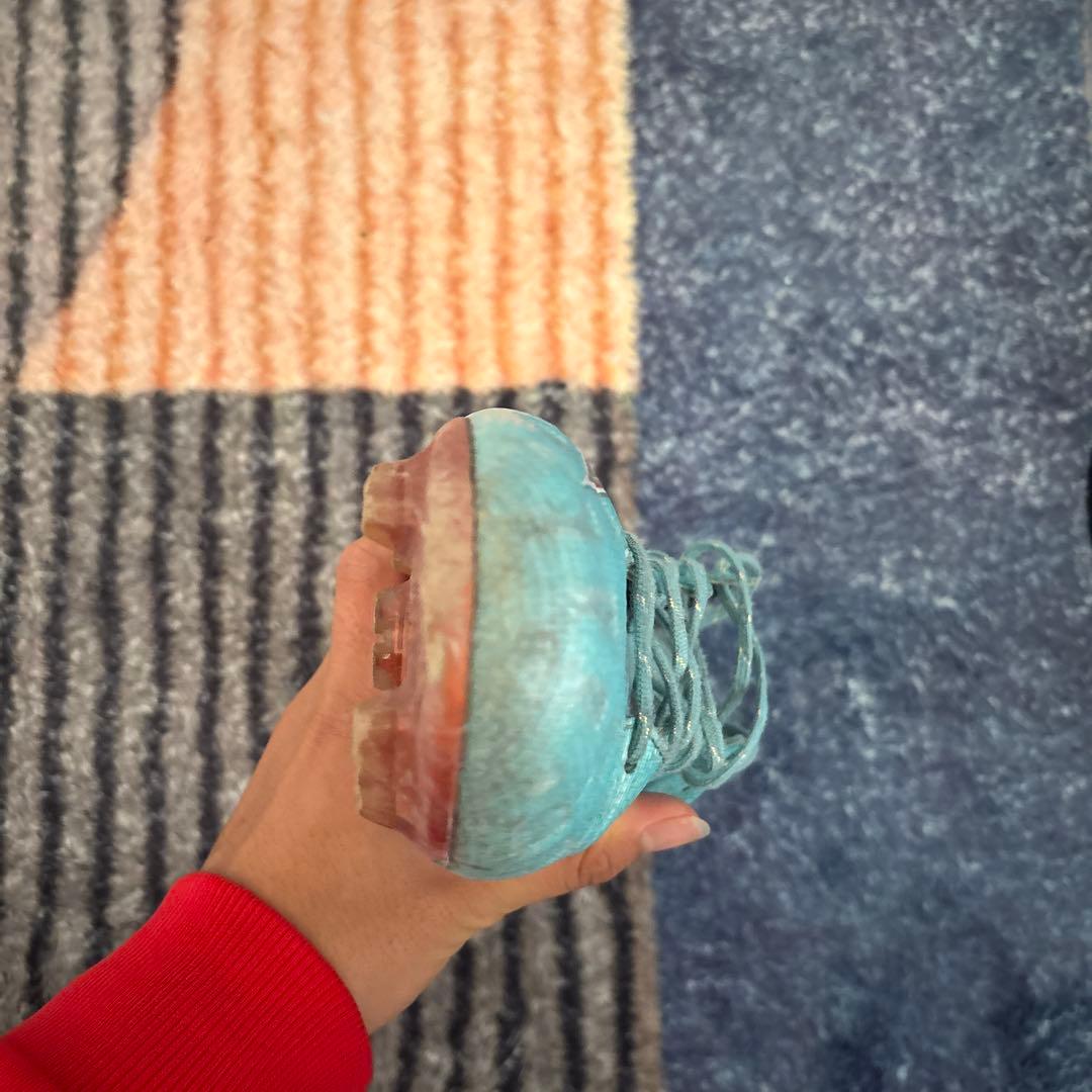 ミズノアルファサッカーシューズ アクアブルー