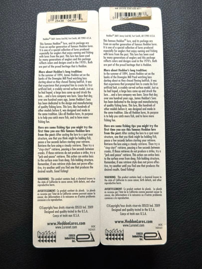 【OFT限定カラー／希少2個セット】ビッグバド_ヘドン