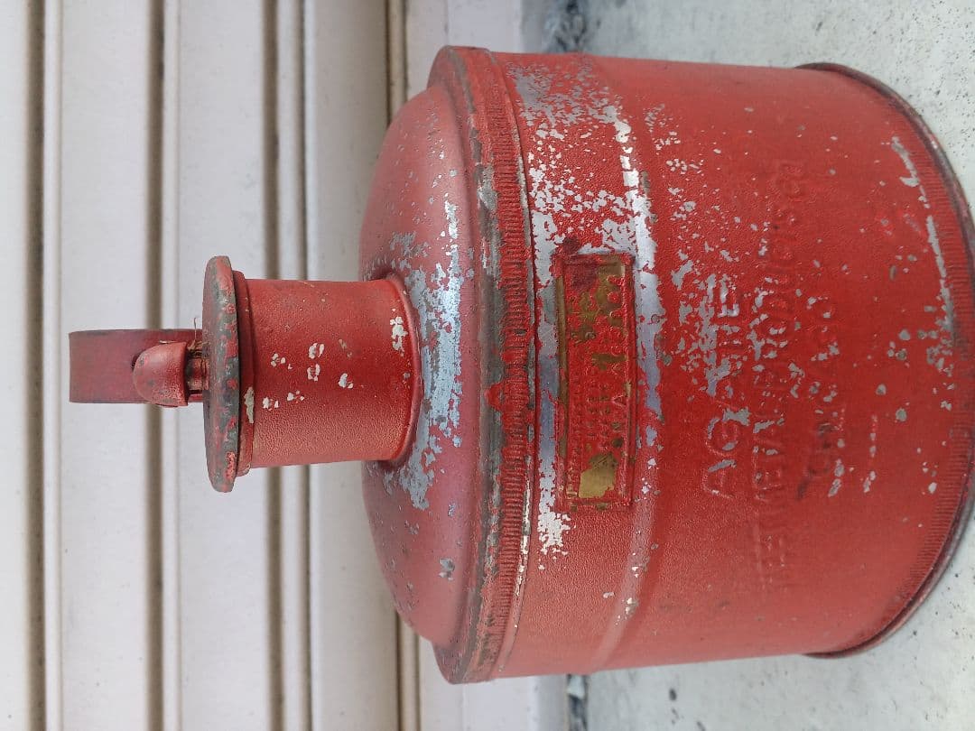 ビンテージ　オイル缶　キャンプ　アウトドア　ガソリン缶　携行缶　アメリカ製