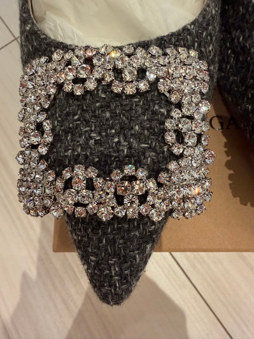 OHGA⟡.·ツィードバレエシューズ♡