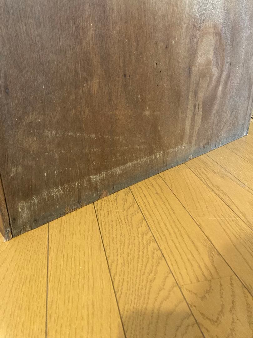 木製本棚 古家具 アンティーク 食器棚