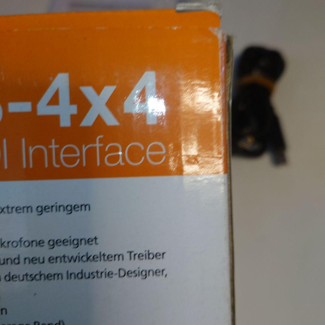 平成30年購入TASCAM US-4x4オーディオインターフェース