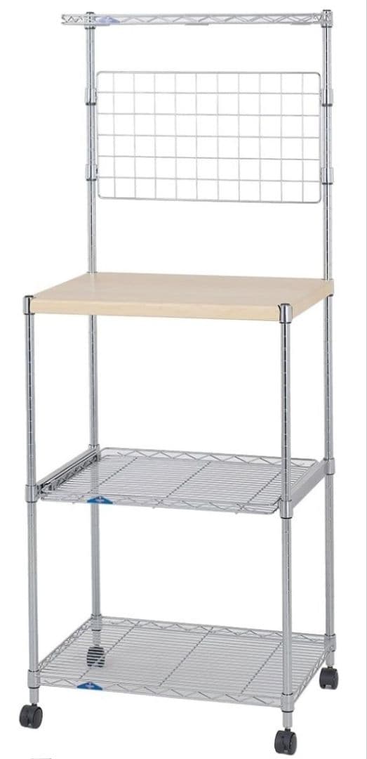 V ドウシシャ ルミナス フィール キッチンラック レンジ台 レンジラック