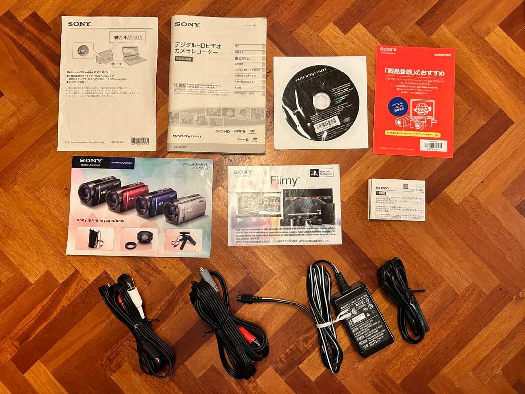 SONY HDR-CX180ビデオカメラ