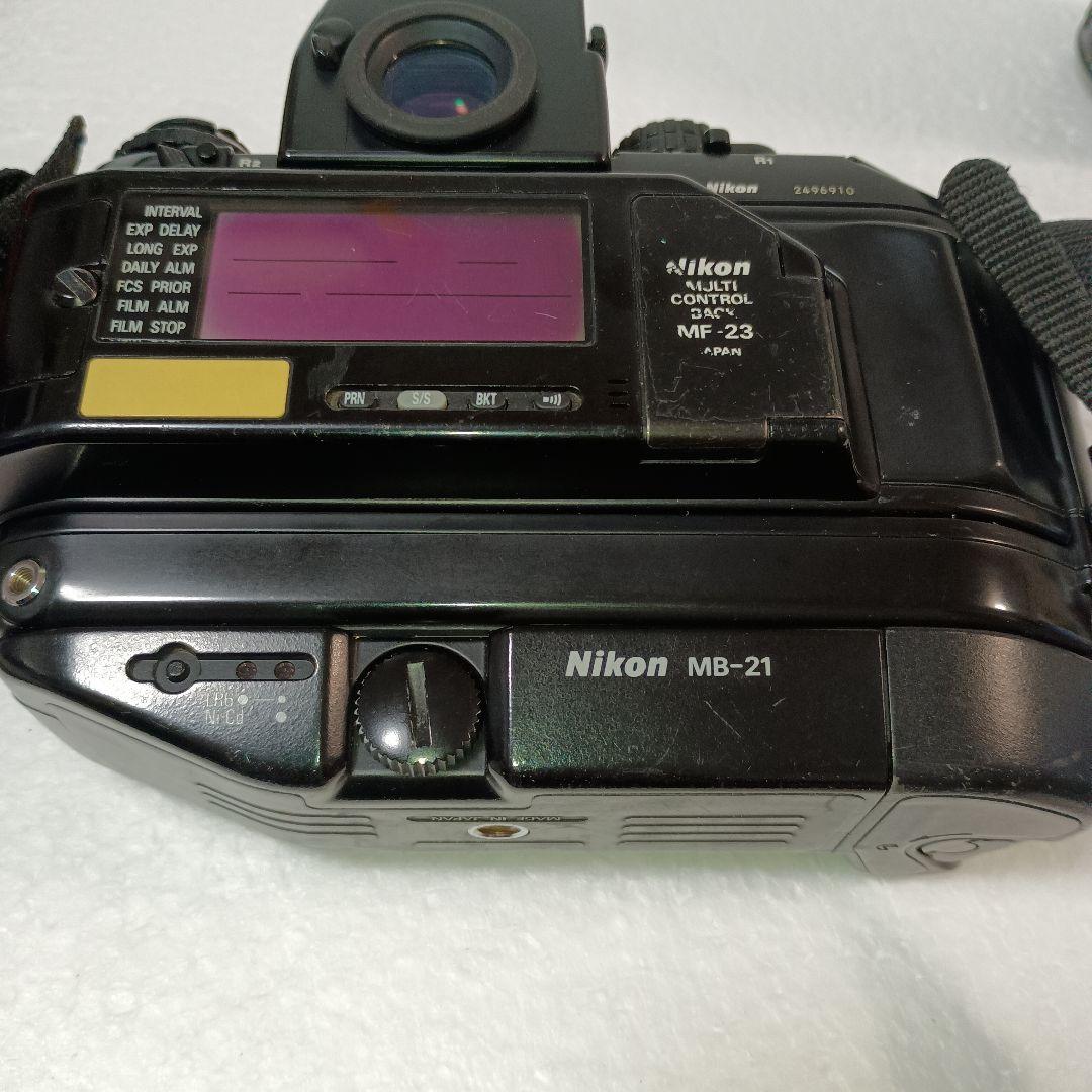 Nikon ニコン F4 本体♦レンズ♦バッテリーグリップ♦データバック♦ケース