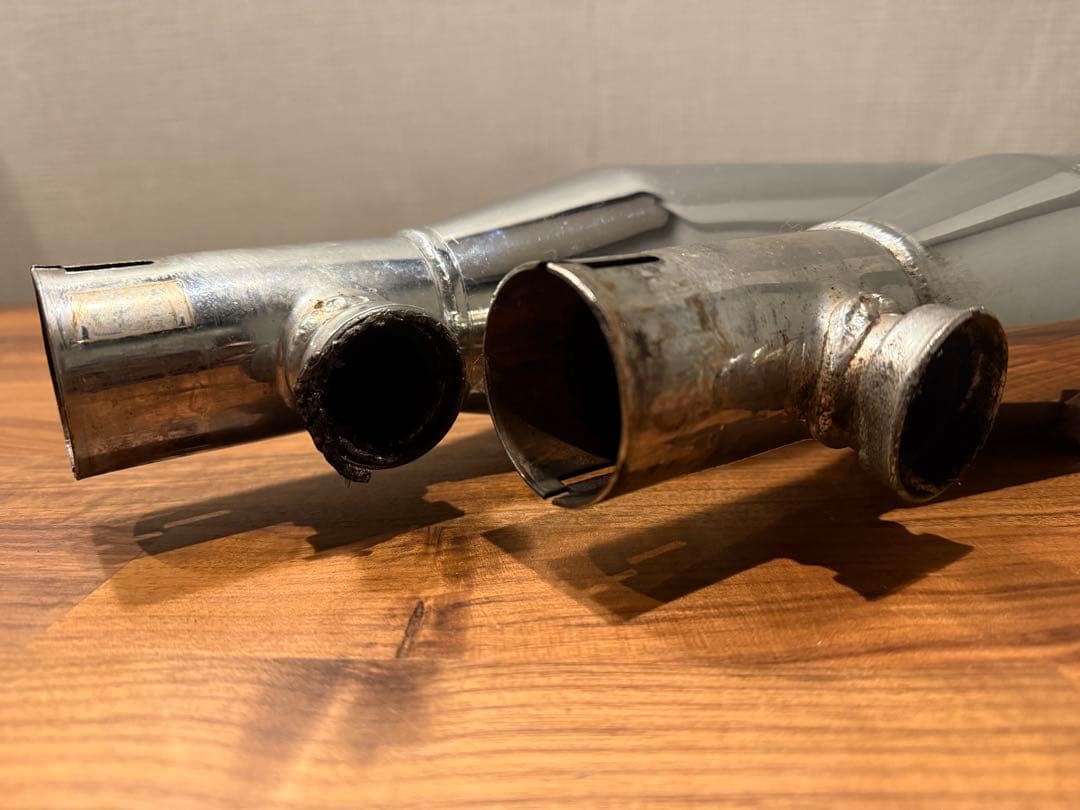 ハーレー スポーツスター バロニーカット 北米 純正 マフラー スリップオン