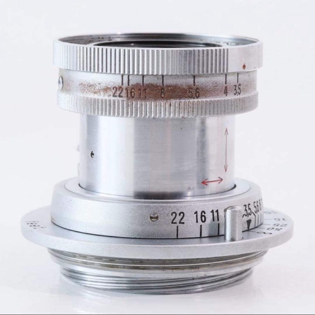 小西六 ヘキサー 50mm F3.5 沈胴レンズ（Mマウント変換アダプター付き）