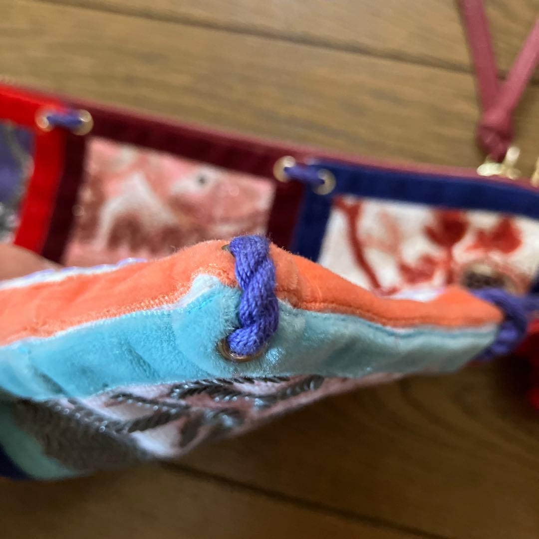 B*い様 新品★JAMIN PUECH★パッチワーク　バッグ　2way ビーズ