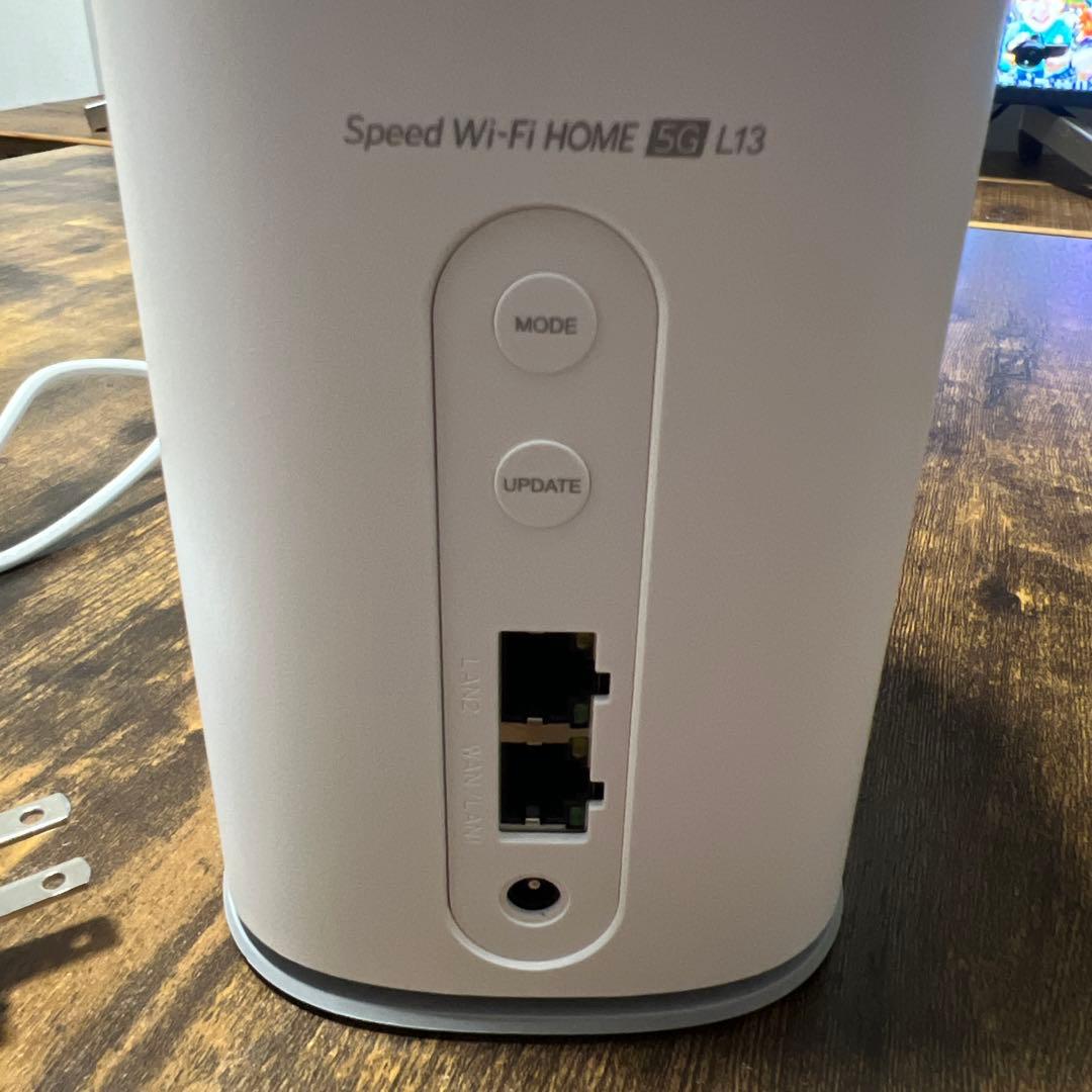 Speed Wi-Fi  5G L13 1ヶ月使用カシモwimax