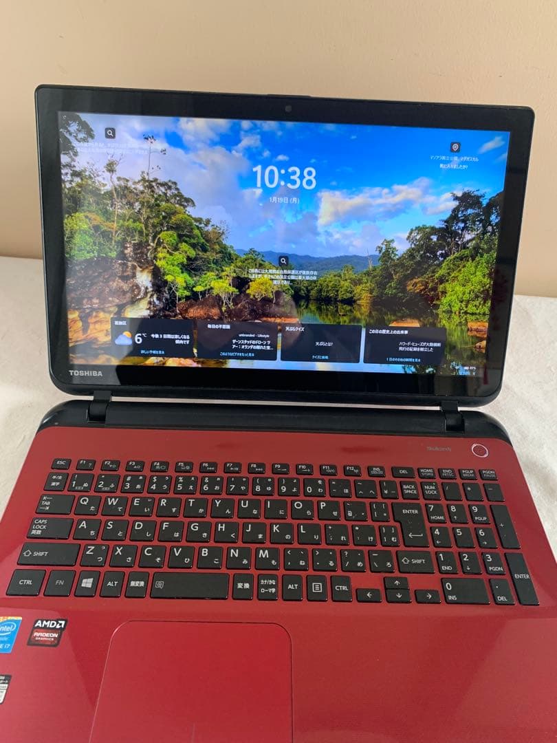 東芝タッチパネル i7\16/新品SSD480GB office2024