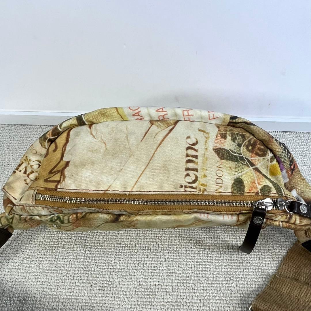 ヴィヴィアンウエストウッド ウエストバッグ/ボディバッグ キャンバス オーブ